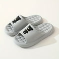 thumbnail image 6 of Women's Cartoon Decor Slides, Comfortable Open Toe Slip On Shoes, Women's Bow Tie Bear Decor Slides, 6 of 8