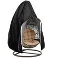 thumbnail image 4 of HEJULIK Patio Egg Chair Cover with Zipper Rattan Seat Furniture Sun Protector Garden Patio Waterproof, 4 of 7