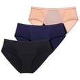 thumbnail image 2 of 3 Pack Period Underwear for Women, Leakproof Period Panties, Lace Menstrual Underwear Breathable & Soft, 2 of 13