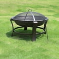 thumbnail image 2 of Mainstays Deep 30" Steel Fire Pit, Antique Bronze, 2 of 7