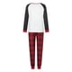 thumbnail image 4 of Pijamas navideños familiares Fiomva, conjuntos a juego para mujeres y hombres, ropa de dormir navideña de manga larga., 4 of 8