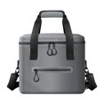 thumbnail image 1 of Bolsa térmica RANDUN para 30 latas, plegable, aislante, gris, 1 of 7