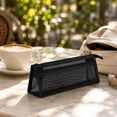 thumbnail image 5 of Under 1$ Pencil Case Transparent Mesh Double-Layer Exam Pen Pouch Japanese-Style 8.7x3.5x2in Black for Desk Supplies by Xuniizn, 5 of 8