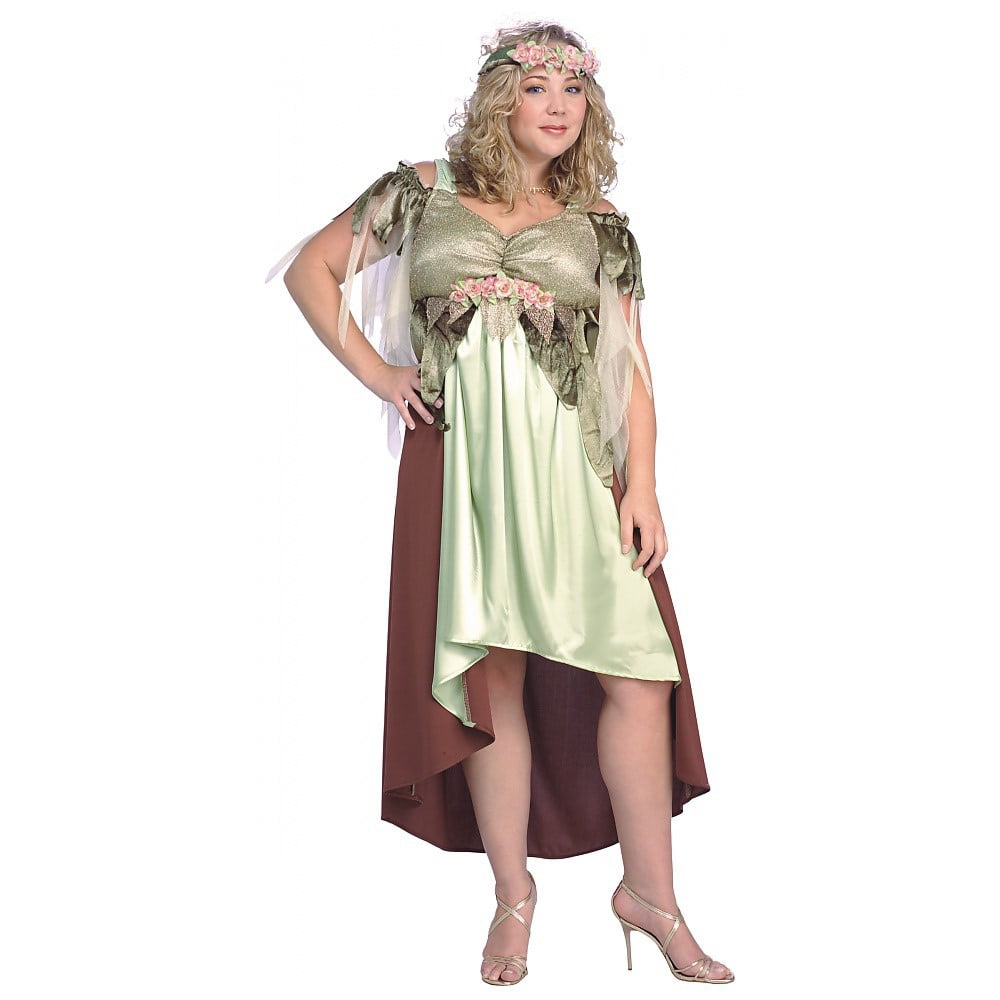 Mother Nature Plus Size Adult Costume - Queen - Walmart.com.