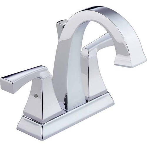 Delta Dryden Centerset Lavatory Faucet with Diamond Seal Technology, Metal Lever Handles,... by Delta