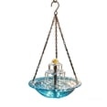 thumbnail image 2 of Solar Powered Hummingbird Feeder Fountain Outdoor, 2-in-1 Hummingbird Bath Fountain and Feeder, Hanging Birdbath Bowl for Garden Backyard Patio,Blue, 2 of 8