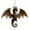 F, variant on Virelaxpo Christmas Dragon Shape Hanging Ornament 3.15 Inch Plastic Tree Pendant for Wreath Garland Holiday Party Decoration