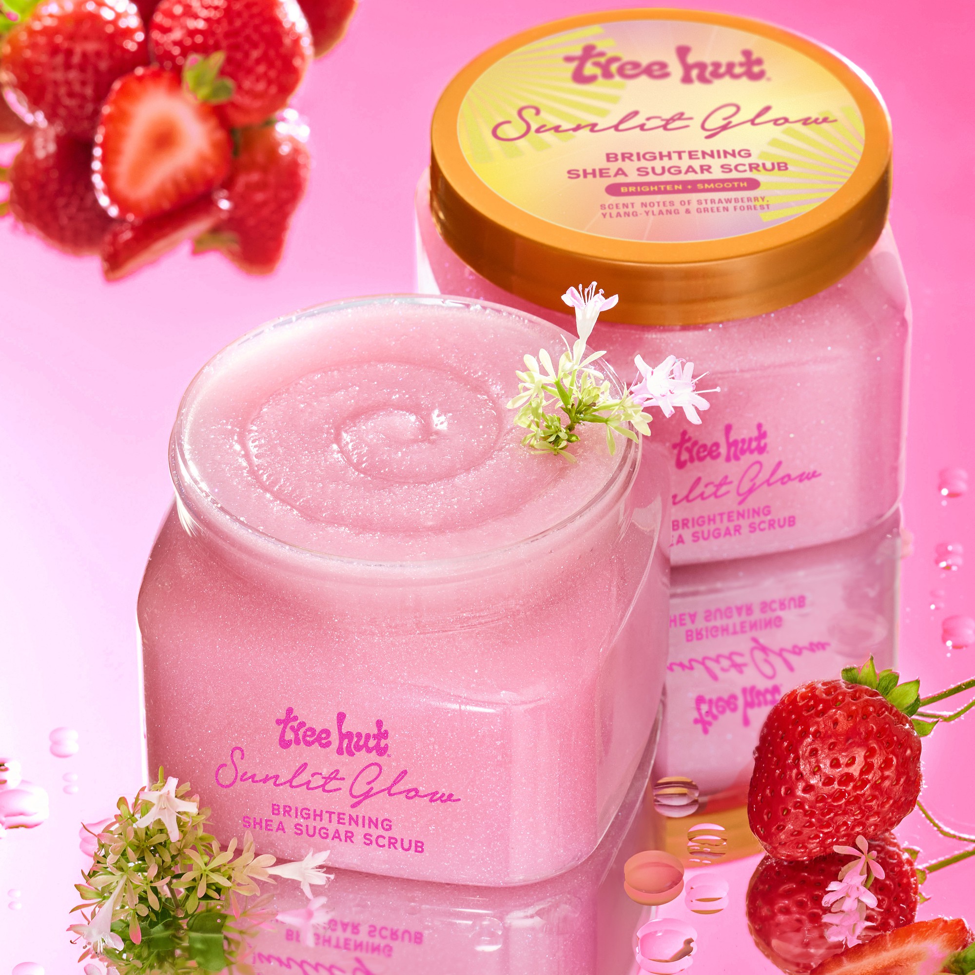 Tree Hut Sunlit Glow Shea Butter Sugar Body Scrub photo 4