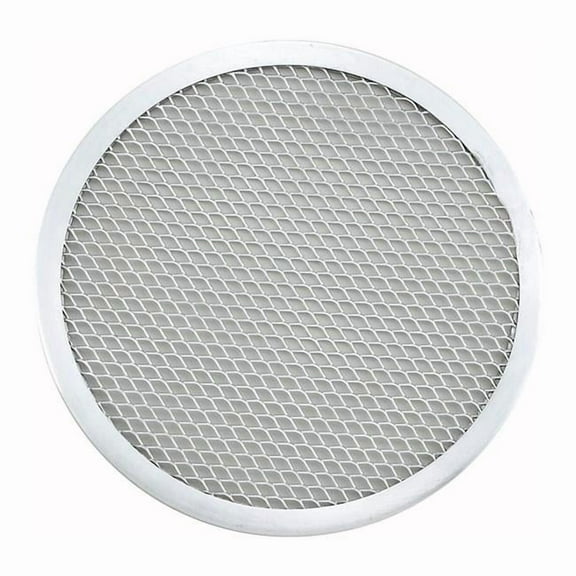 Winco APZS-10, 10-Inch Diameter Seamless Aluminum Pizza Screen