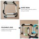 thumbnail image 3 of unbranded 2Ud Pata De Plegable De Hierro Resistente Para Escritorio Y Mueble Multicolor, 3 of 8