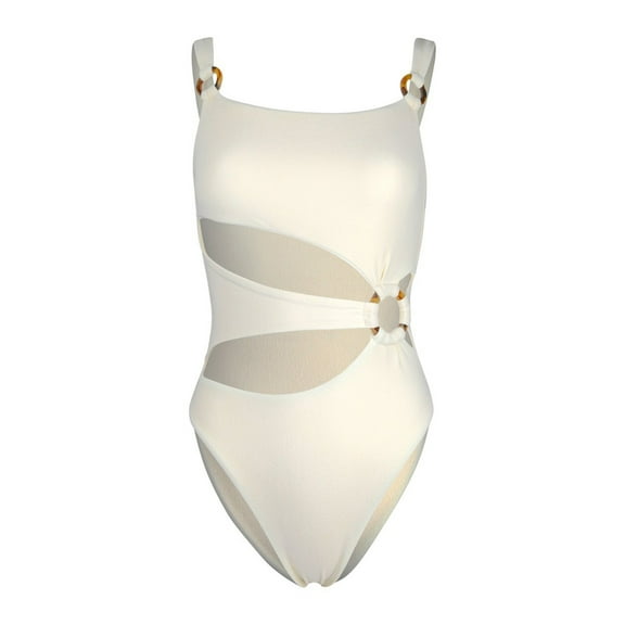 VerPetridure One Piece Bathing Suits for Women Tummy Control Women Summer Fashion Solid Hollow Tank Top One Piece Bikini Swimsuit Women Swimwear