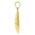 thumbnail image 3 of 10k Yellow Gold Mens World Map Globe Maps Charm Pendant for Men, 3 of 5