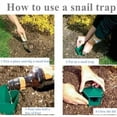 thumbnail image 4 of Snail Traps Eco-Friendly to Catch Slugs Snails Catcher, Safe for Kids and Pets Gardening, 4 of 8