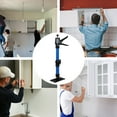thumbnail image 4 of OULII Adjustable Cabinet Jacks Telescoping Cabinet Jack Metal Blue 1Pcs For DIY Users, 4 of 8