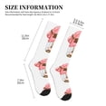 thumbnail image 4 of Pofeuu Coffee Gnome (1) Print Compression Socks for Women & Men Circulation - Best Support for Nurses,Running,Athletic,Sports, 4 of 7