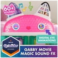 thumbnail image 4 of Gabby's Dollhouse: The Movie, Meow-mazing Interactive Dollhouse, Digital Eyes, Sound FX, 7 Rooms, 4 of 14