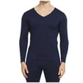 thumbnail image 3 of Xuniizn Thermal Underwear for Men Set, Stretchy Fleece Lined Long Johns Base Layer Top & Bottom, Soft Comfortable Warm Breathable Sleepwear, L-4XL, 3 of 4