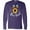 Purple, variant on Bee Kind Bees and Sunflower Long Sleeve T-Shirt