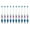 Navy Blue, variant on 10Pcs Multicolored Ballpoint Pen 4 Color in 1 Beadable Pen 4 Color in 1 Retractable Ballpoint Pen for Teacher