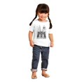 thumbnail image 4 of New York Brooklyn Bridge Sketch Toddler Boy Girl T Shirt Infant Toddler Brisco Brands 6M, 4 of 5