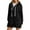 *Black, variant on BODOAO Women Oversized Hoodie Dress Pullover Winter Kangaroo Pocket Split Hem Sweatshirt Fall Tops Casual Loungewear Solid Warm Zipper Sweatshirt Pullover Long Sleeve Pocket Sweatshirt Tops Black L