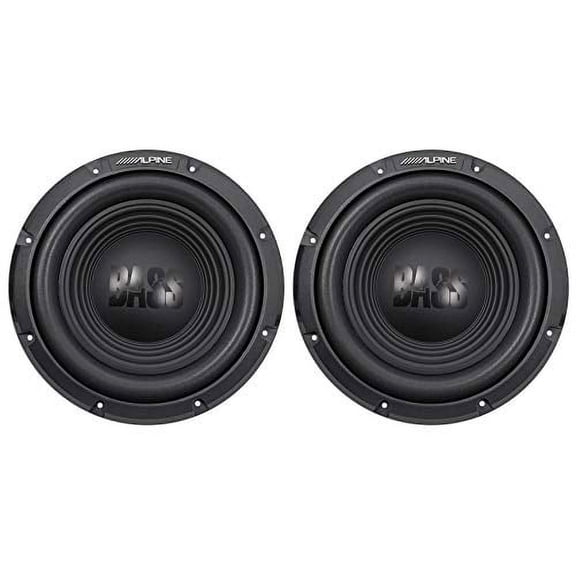 (2) Alpine W10S4 10" 1500 Watt Peak 500 Watt RMS 4-Ohm Car Audio Subwoofers Subs