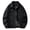 Black, variant on Maoxin Men's Coats Men's Stitching Drawstring Hooded Slim Fashion Jacket Coat Outwear Black M