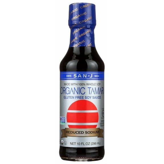 San J Tamari Soy Sauce Organic, 10 Fl Oz