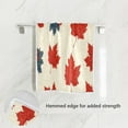 thumbnail image 2 of Bath Towel Single-Sided Printed Highly Absorbent Soft Quick Towel for Bathroom Spa Gym & Sports Maple Leaves, 2 of 5