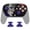 Clown HAHAHA, variant on eXtremeRate DIY Replacement Faceplate Shell for Nintendo Switch 2 Pro Controller, Custom Front Housing Case, Thumbsticks and Screwdriver Tools - Blue Flame