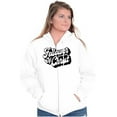 thumbnail image 3 of Jesus Christ is Lord God Christian Unisex Fleece Graphic Zip Up Hoodie Brisco Brands 3X, 3 of 5