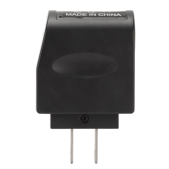 Adaptador de fuente de alimentación Convertidor de enchufe de pared de 12 V CA a CC con enchufe para encendedor de cigarrillos para electrónica de automóviles pequeños 100-240 V
