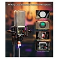thumbnail image 2 of Live Sound Card Studio Condenser Microphone Kit Audio Webcast Mixer For Mobile Phone PC Laptop Broadcast Live Streaming ,Easy to Use, 2 of 6