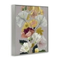 thumbnail image 4 of Detailed Foliage Leaves Gray Framed Giclee Art, design by Annabelle Hall, 4 of 9