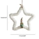 thumbnail image 5 of Felpa De Estrella De Cinco Puntas Redondo Creativo De Navidad Para La Decoración Colgante Del Hogar De La Mesa De La Ventana Del Árbol De Navidad Moyic HA043615-01, 5 of 6