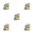thumbnail image 2 of ZheElen Fairy Garden Kit Not Fade Easily Beautiful Eye-catching Lightweight Terrarium Decor Different Display Balcony Decoration Type 15 5Set, 2 of 6