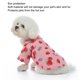 thumbnail image 3 of Lindo Estampado de Fresa Camisas de verano para perros hawaianos transpirables con diseño a presión y cuello vuelto ANGGREK  Otros, 3 of 8