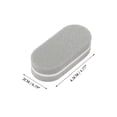 thumbnail image 4 of Unique Bargains 50 Pcs Mini Soft Block Oval Nail Buffers for DIY Gray, 4 of 6
