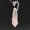 pink quartz, variant on 5pcs Mixed Natural Gems Dragon Hexagonal Pendants Magic Reiki Healing Amulet-mix color