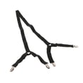 thumbnail image 3 of 4 Piezas de Correas Ajustables para Cama Ajustables / Sábanas , Negro, Blanco, 3 of 8