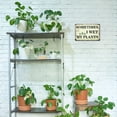 thumbnail image 4 of Vintage Metal Tin Signs Yes I Really Do Need All These Plants Retro Look Metal Decoration Poster Sign for Home Kitchen Farmhouse Garden Funny Wall Decor White, 4 of 6