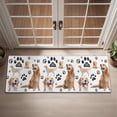 thumbnail image 2 of Golden Retriever Door Rugs,Washable Non Slip Door Mats Indoor,Decorative Door Mats,Entry Mat Indoor for Entrance,Bedroom,Kitchen,Bathroom,16"x47", 2 of 6