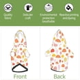 thumbnail image 5 of Bingfone Cute Cartoon Mushrooms Dog Clothes Hoodie, Pet Winter Coat,Puppy Sweatshirts For Small Dogs Boy Girl,Suitable For All Breeds-Medium, 5 of 8