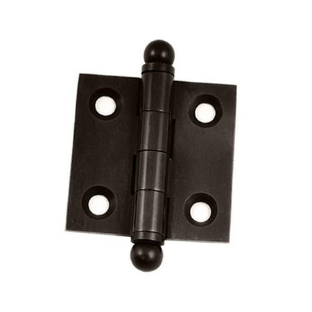 - Deltana 1'' H x 1.5'' W Solid Brass Cabinet Door Hinge