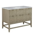 thumbnail image 2 of James Martin Vanities D100-V48-PBO-3CAR Emmeline 48" Single Basin Ash Wood Vanity Set -, 2 of 5