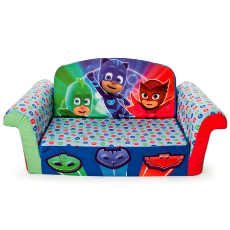 Marshmallow Furniture Children S 2 In 1 Flip Open Foam Sofa Pj Marshmallow Furniture Children S 2 In 1 Flip Open Foam Sofa Pj Masks