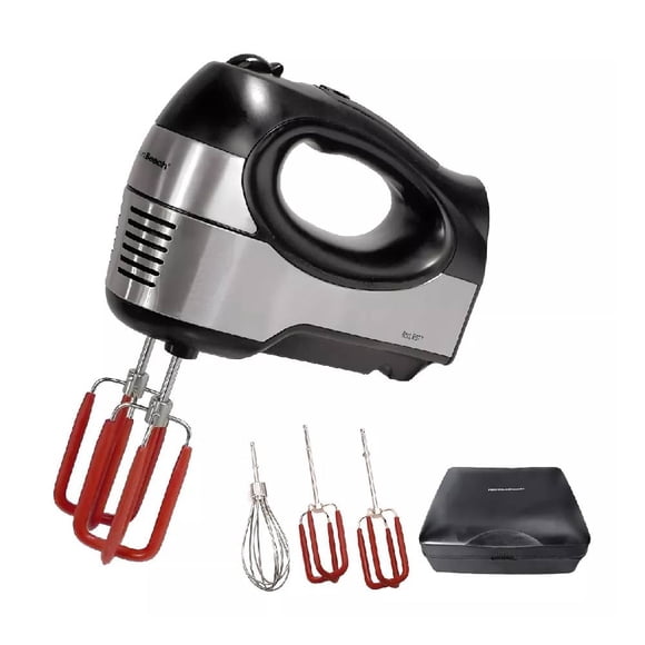 Batidora de Mano Hamilton Beach 62648 6Vel Acero Inoxidable Negro