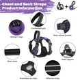 thumbnail image 4 of MASBRILL Dog Harness and Leash Set, No Pull Vest Harness, Reflective Adjustable Soft Padded Pet Harness with Handle for Small to Large Dogs, 4 of 8