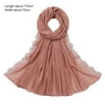 thumbnail image 6 of Happy date Chiffon Scarf Fashionable Dress Up Gauze Summer Solid Color Ultra-thin Chiffon Scarf Birthday Gift, 6 of 8