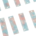 thumbnail image 3 of Pendiente rectangular Hugo colgante de Joyería de bricolaje Azul claro 10pcs, 3 of 10